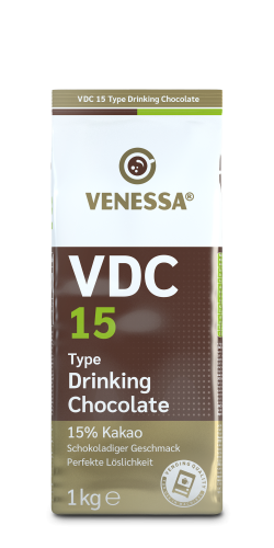 Venessa VDC 15 Kakao Schoko Kakaopulver 15% Vending 1 × 1kg